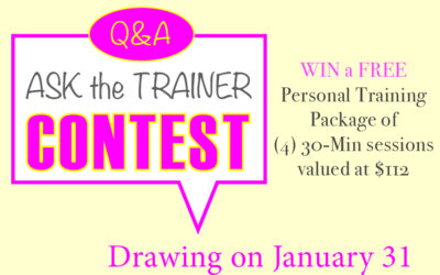 Q & A – Ask the Trainer Contest