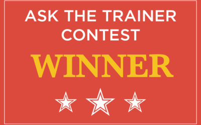 Q & A  –  ASK THE TRAINER CONTEST