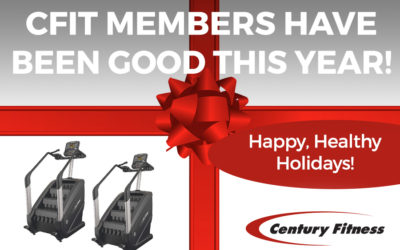 Century Fitness Members have been good this year!